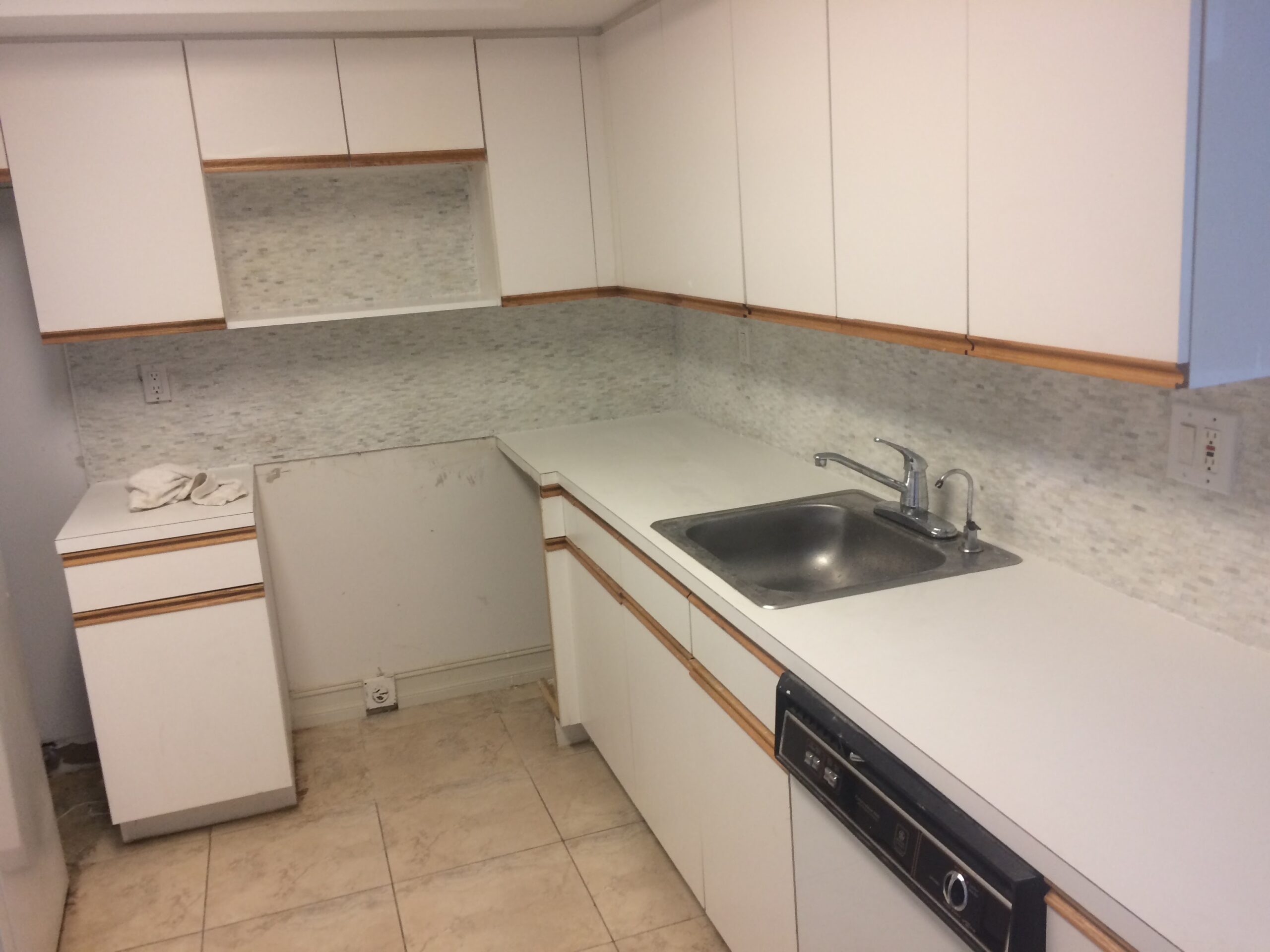 kitchen appliance removal